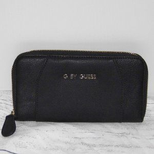 G by GUESS Black Zip Wallet